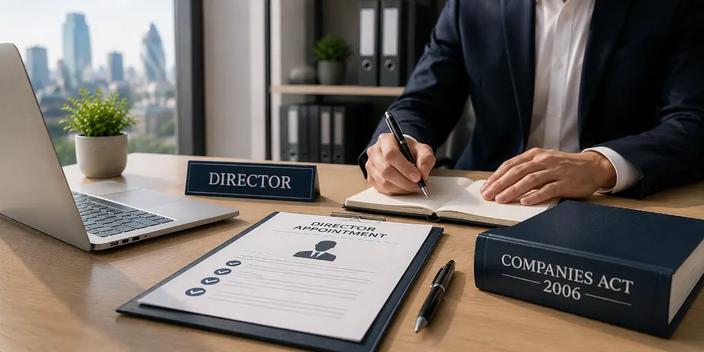 Appointing a director when setting up a limited company in London