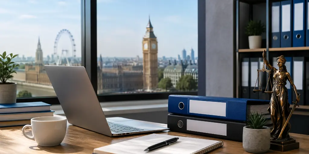 Professional London office representing the process of setting up a limited company